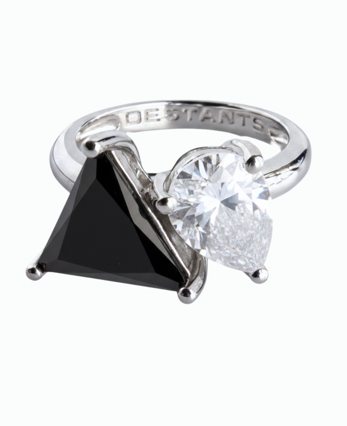 DUALITY RING - BLACK & WHITE