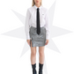 Business skirt - silver