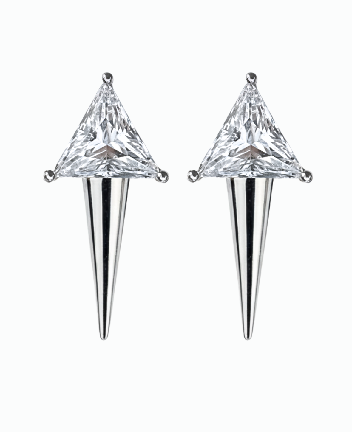 TRIBE EARRINGS - WHITE