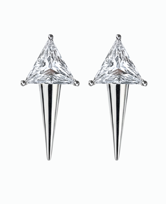 TRIBE EARRINGS - WHITE