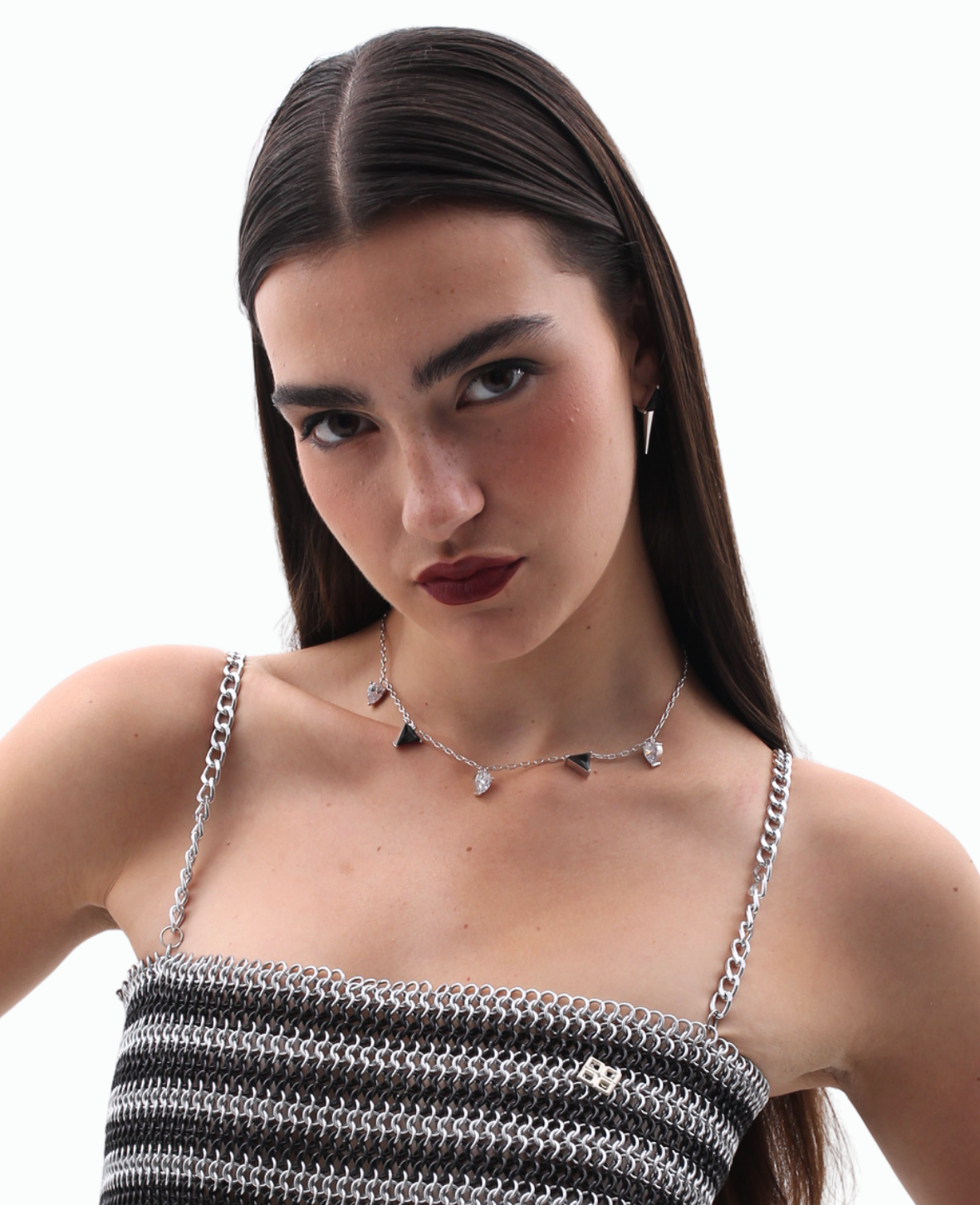 TRUST NECKLACE - BLACK & WHITE