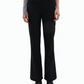 FLARED TAILORED TROUSERS IN BLACK STRIPES