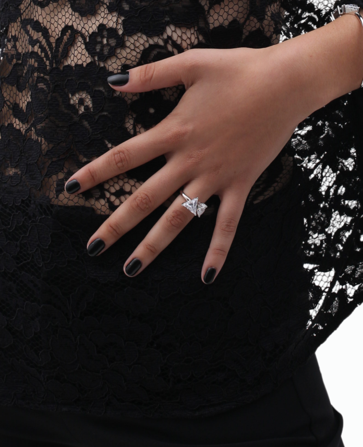 DUALITY RING - WHITE