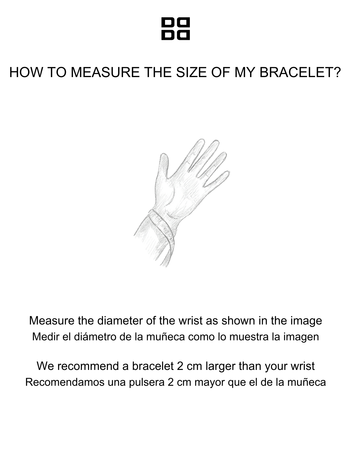 CHAOTIC BRACELET - WHITE