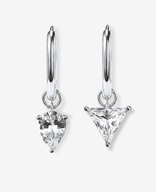 DUAL CHARM EARRINGS
