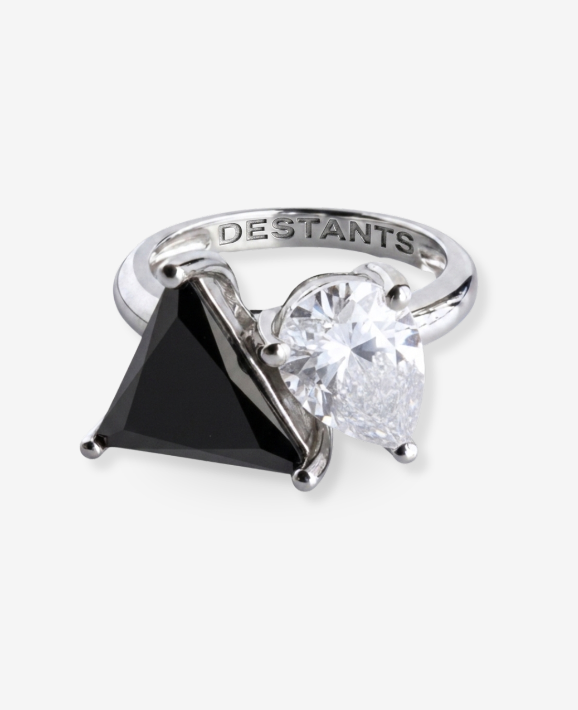 DUALITY RING - BLACK & WHITE