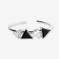 EXCESS BRACELET - BLACK & WHITE