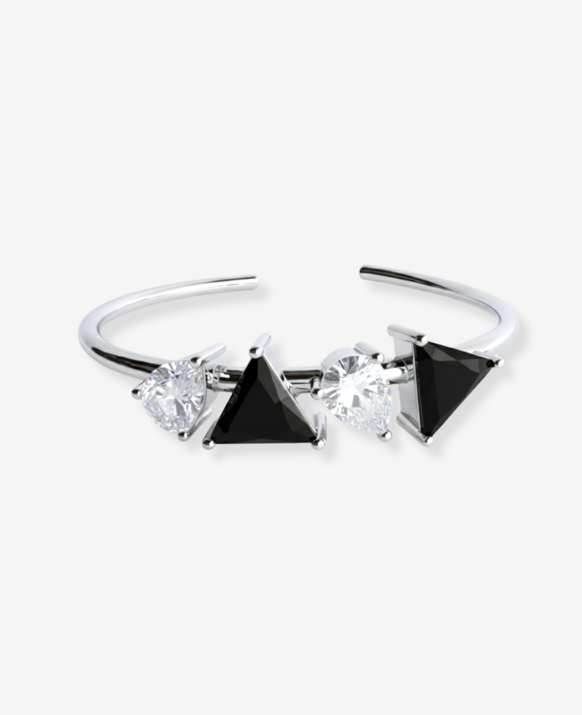 EXCESS BRACELET - BLACK & WHITE