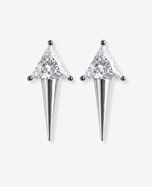 TRIBE EARRINGS - WHITE