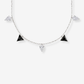 TRUST NECKLACE - BLACK & WHITE